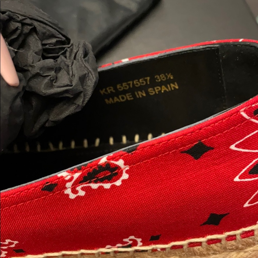 AUTHENTIC YSL ESPADRILLES - Picture 5 of 5
